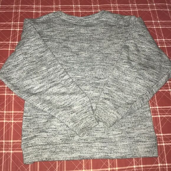 EUC Club Monaco grey soft long sleeve comfy warm winter autumn women’s sweater - Picture 7 of 9